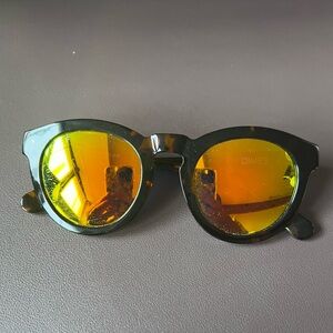 💕 Women’s Sunglasses Diff Eyewear Dime II Gold and Tortoise